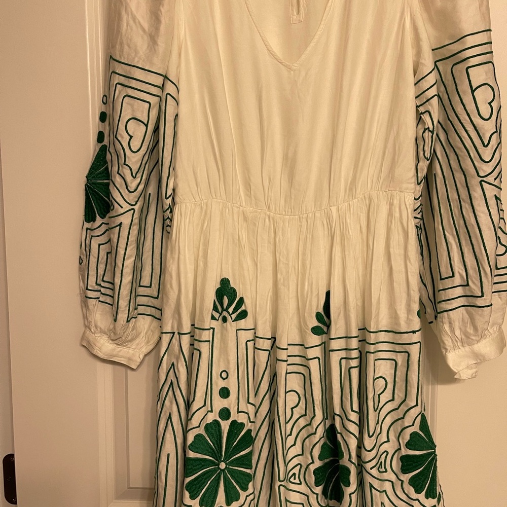 Anthropologie Forever that Girl Embroidered Mini Dress 👗 - Picture 7 of 7